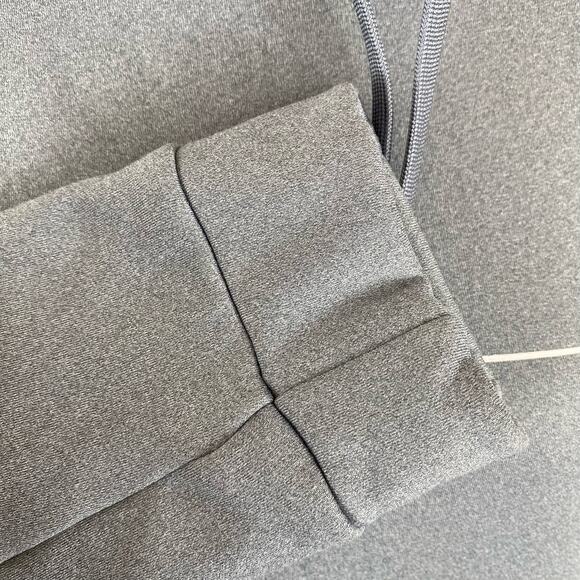 Nike Therma Fleece Sweatshirt Gray Training Hoodie 929693 Just Do It Women Sm - Picture 9 of 13